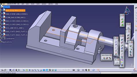 CATIA v5 2d representation